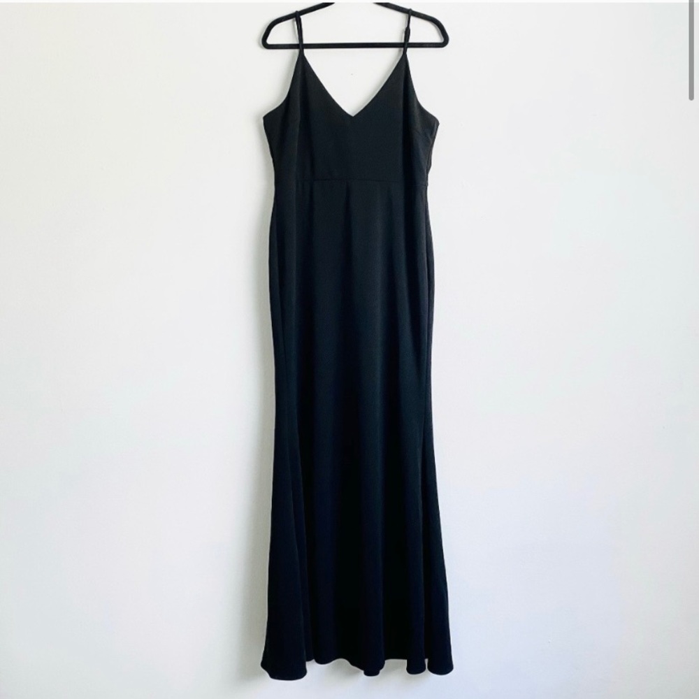 Lulus Infinite Glory Black Maxi